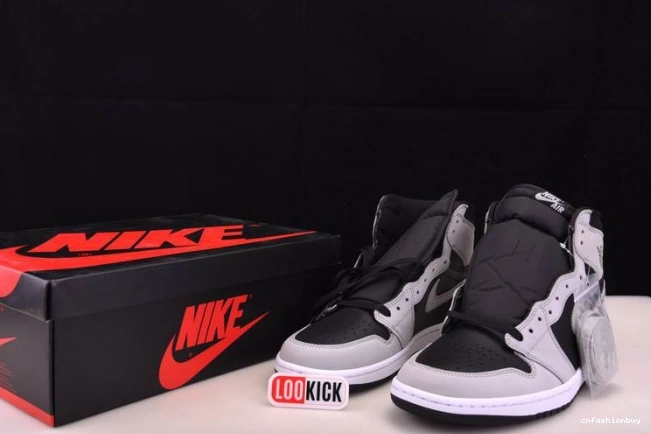 Air Retro 555088-035 White 1 Jordan Grey Light Black Smoke High 1103